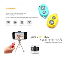 New Hot Bluetooth Wireless Remote Shutter Self-timer Self Timer Selfie Remote for iphone Samsung HTC other android smart phones