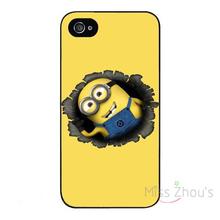 For iphone 4/4s 5/5s 5c SE 6/6s 7 plus ipod touch 4/5/6 back skins mobile cellphone cases cover Despicable Me Minions