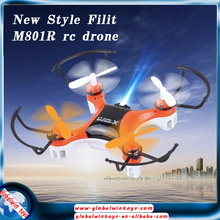 Filit M801R rc drone 2.4 GHz 4 CH Channel 4 Axis Gyro 3D Flips & Rolls Mini RC Quadcopter Remote Control Helicopter
