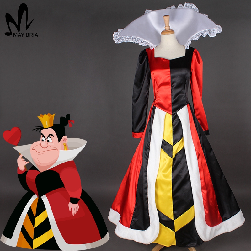 Achetez En Gros Reine Des Coeurs Halloween Adulte Costume En Ligne à ...