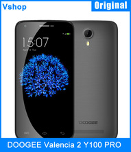 Presell Original DOOGEE Valencia 2 Y100 PRO 5.0″ Android 5.0 SmartPhone MT6735 Quad Core 1.3GHz 16GBROM 2GBRAM Support OTG