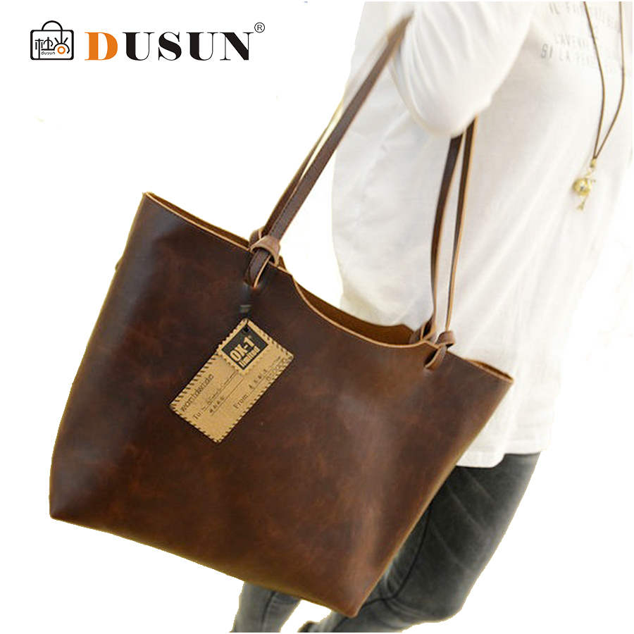 0 : Buy Casual High quality leather bags new 2016 design women handbags vintage ...