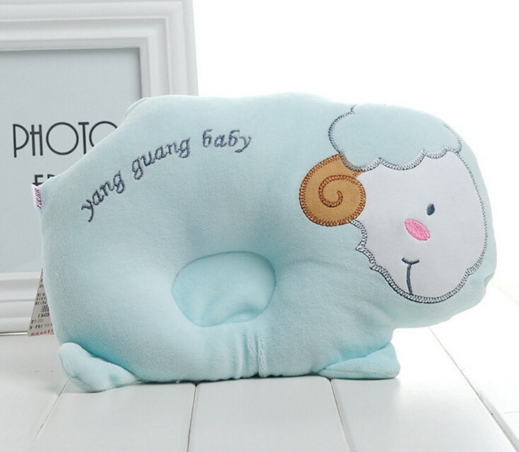 Comfortable Baby Pillow Cute Sheep Animal Pillow Pattern Kawaii Surname Headrest Fashion Print Baby Pillow Prevent Flat Head (4)