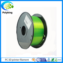Green 1kg 1.75mm/3mm Tough PC Filament 3D Printer Filament For Selling