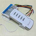 AC 220V 240V 4 Way 5 Sections ON OFF Smart Digital Wireless Remote Control Switch Receiver