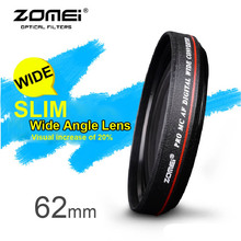 ZOMEI Ultra Slim 62mm 0.45x Wide Angle Filter Lens for Nikon Camera