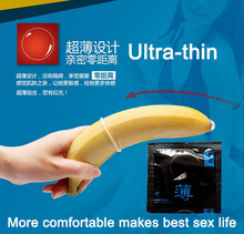 Ultra-thin condoms 8PCS/ lot sex products condoms Large Oil Quantity Sex Condoms for Men best sex life the original packaging
