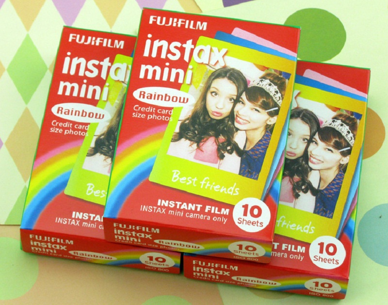 Aliexpress.com : Buy Free shipping Rainbow Fujifilm Instax Mini ...