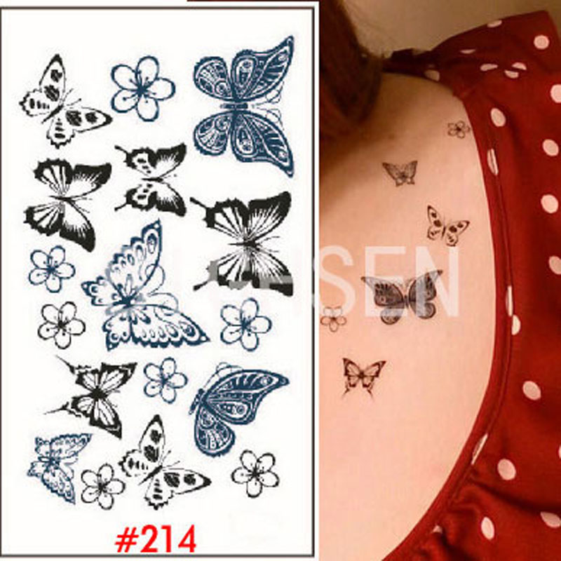 Online Get Cheap Black Butterfly Tattoo Alibaba Group