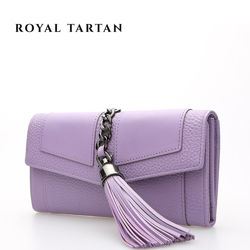 ROYAL font b TARTAN b font women leather wallets new 2016 luxury brand clutch bag fashion