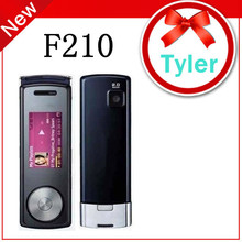 Original Rotatable Phone F210 with 2.0MP Camera 1GB internal memory Bluetooth MP3 MP4 FM Radio,Free shipping