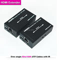High Quality 50M HDMI Extender Over Single Cate 5e 6 RJ UTP Cables HDMI Transmitter and