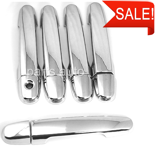 10x CHROME HANDLE COVER TRIMS FOR TOYOTA 2006 2011 RAV 4 RAV4 NEW