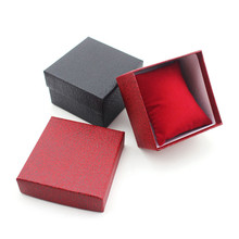 Durable New Present Gift Boxes Case For Bracelet Bangle Jewelry Watch Box Red Color 11.27