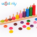 10 Level Clouds Computation Beads Wood Math Toy Educational Kids Toys oyuncak figure toy