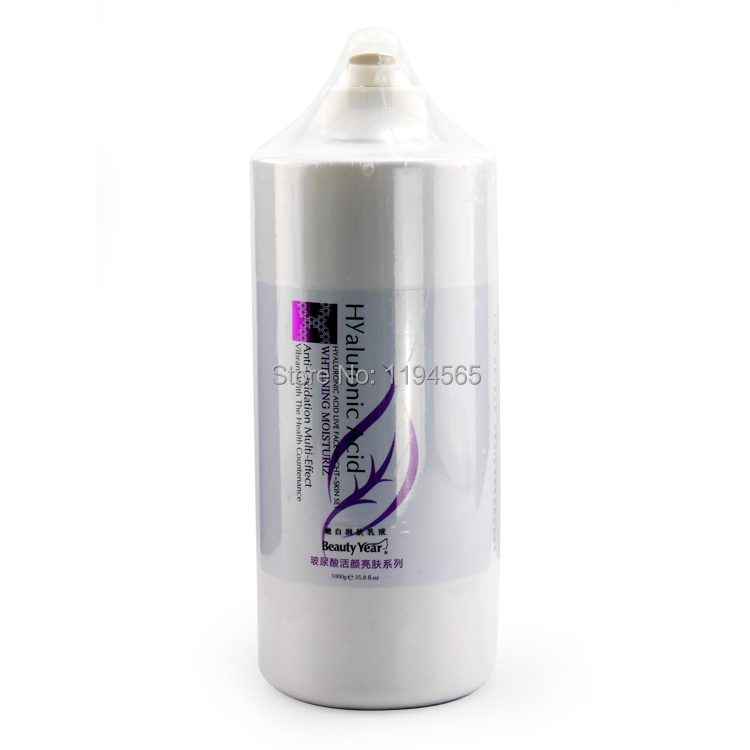 Hyaluronic Acid Brightening Lotion Moisturizing Hydrating Anti Aging 1000ml Beauty Salon Equipment