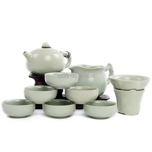 Coffee Tea Drinkware Ceramic Teapot Tea cup Set Ruyao Gaiwan free shipping