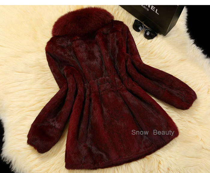 women winter real fur coat natural (5)
