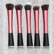 Sixplus Synthetic Brushes Makeup 5pcs Set Golden makeup brush set Cosmetic Brushes Tools Soft Smooth