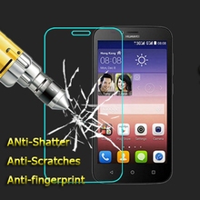 0.3mm 2.5D Rounded Edges 9H Premium Anti-shatter Tempered Glass for Huawei Ascend Y550 LCD Screen Protector film