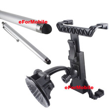 Rotating Tablet Holder Tablet PC Stand Window Sunction Holder Stylus For Acer Iconia Tab A3 A20