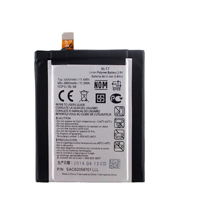 For G2 D800 D801 D802 LS980 VS980 Hot Sale Original Battery BL T7