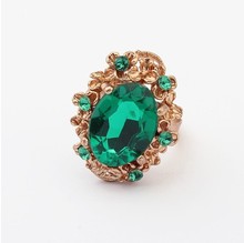 R054 Europe And The United States Retro Fashion Droplets Ring!#2236