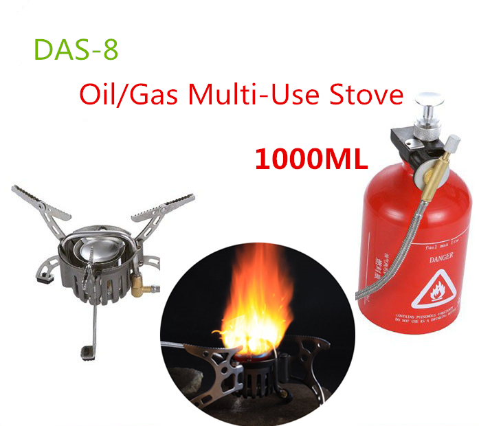 DAS-8 2016 New Arrival Oil/Gas Multi-Use Outdoor Camping Stove Cooker Picnic Cookout Hiking Equipment Upgrades of BRS-8 DAS-8 2016 New Arrival Oil/Gas Multi-Use Outdoor Camping Stove Cooker Picnic Cookout Hiking Equipment Upgrades of BRS-8