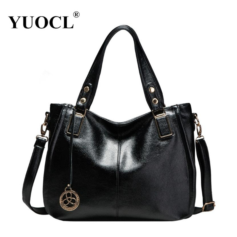 YUOCL 2016 Hot sale fashion luxury handbags women large capacity casual bag ladies pu leather ...