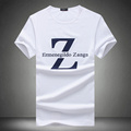 Summer Men T Shirts Hot New Short Sleeve Tops Tees O Neck Letter Printing Fashion Casual