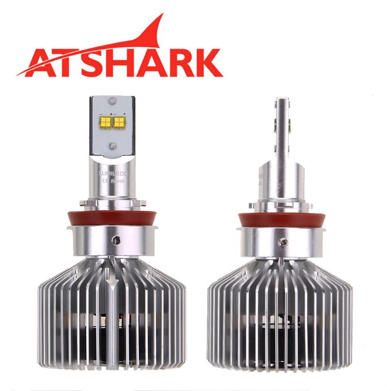 Atshark 90W 9000LM H8 H9 H11 LED Headlight / Headlamp Conversion Kit 360 Degree Hi/Low Beam Pattern 