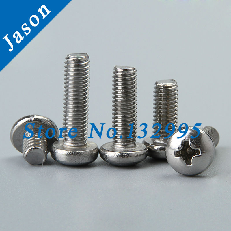 10#-32*5/16  Stainless steel A2 Pan head cross recessed screws SUS 304 Pan Head Screw 10#*L