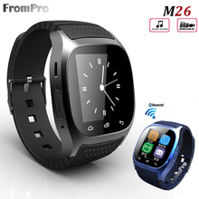 M26 Smartwatch 2016 Bluetooth Smart Watch with LED Display Dial Alarm Music Player Pedometer for smart