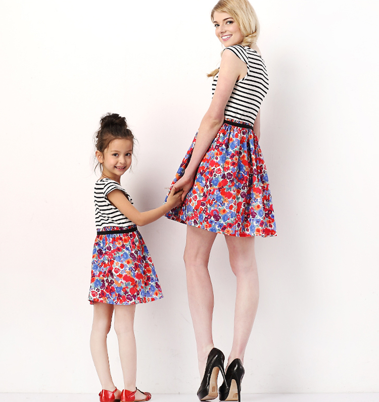 vestidos madre e hija casual