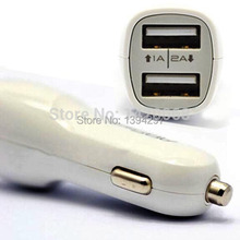 Car Charger Dual USB 2 1A 1A Cargador de coche quick charge battery plug Cigarette Lighter