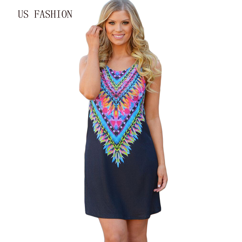 Robe loose avec smocks - Robes - m