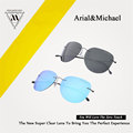 Arial MichaeL Original Brand Men Women s Pilot Sunglasses UV Protection Titanium Frame Super Light Lovers