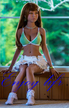 Realistic 140cm Silicone Sex Doll Sport Girl Brown Rose Japanese Full Body Sex Dolls Oral Anal