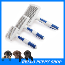 Pet Supplies Products Stainless Steel Dog Brush Hair Cleaning Steel Comb Dogs Cats Styling Combs Free Shipping