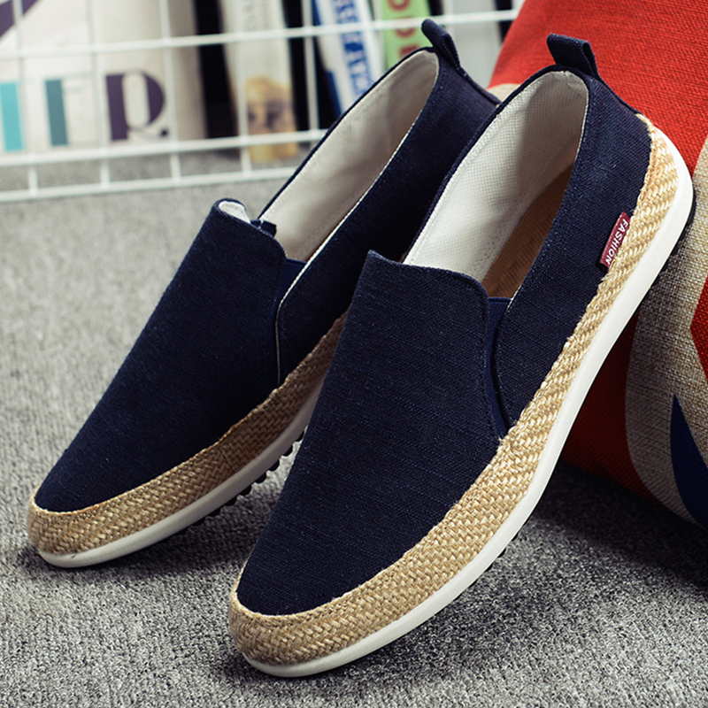 Aliexpress.com Comprar Planos de Los Hombres Zapatos de Lona Alpargata alpargatas Para Hombre Señoras de la Lona Zapatos Planos Alpargatas Hombre