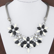 New Brand Vintage Women Collar Bohemia Charms Statement Choker Crystal Cubic Zircon Diamond Necklaces Pendants Fine