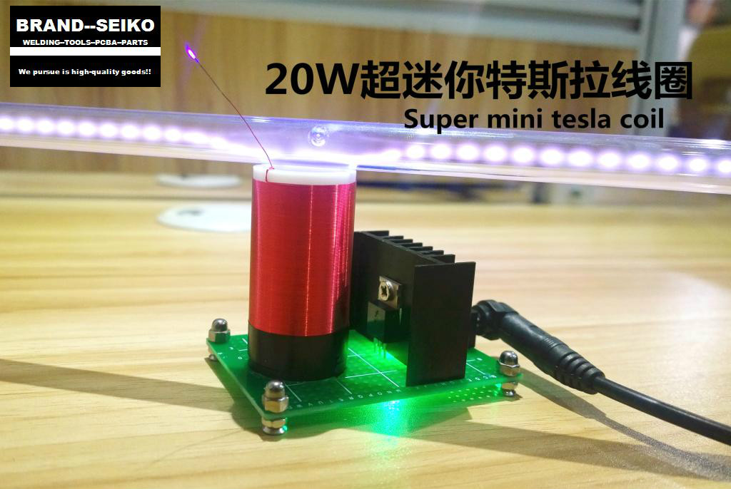 Mini tesla coil image