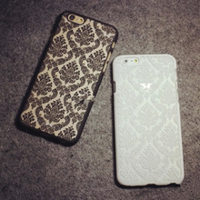 2015 New Arrivals Phone Case Back Cover for IPhone 6 Cases Damask Vintage Flower Pattern Luxury 4.7»inch