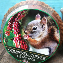New 200g Vietnam coffee beans powder baking charcoal roasted Original green food squirrel coffee beans the