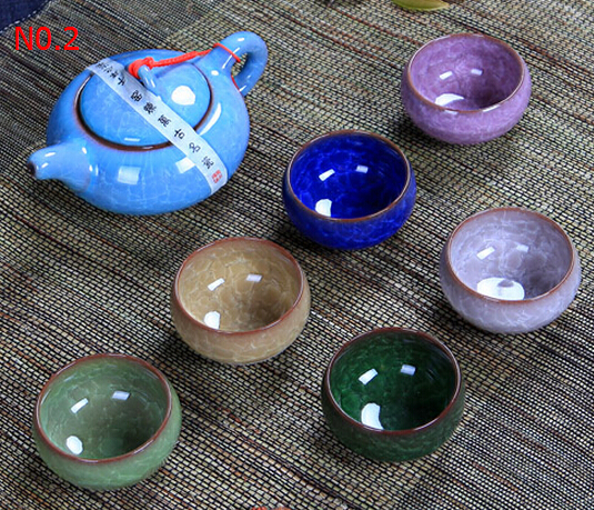 high Quality Binglie Tea Set Kung Fu Tea 1pcs teapot 6pcs teacup