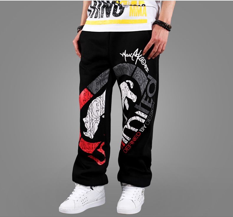 baggy hip hop sweatpants