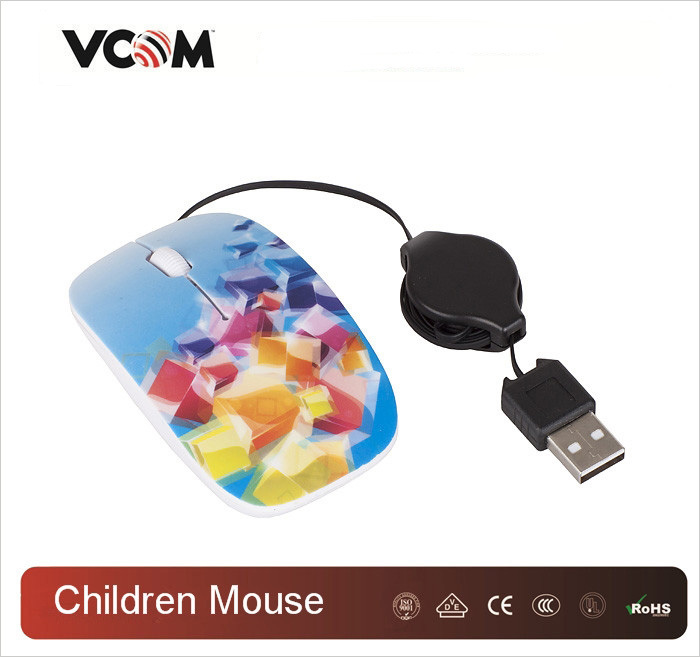 Latest wired Colorful Children Mouse for computer/Laptop USB mouse