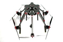 Flycker MH650 RC hexacopter RTF RC quadrocopter frame with carbon fiber propeller.DJI Controller RC Drones model Free shipping