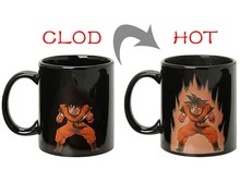 Dragon Ball Z Mug SON Goku Mug Hot Changing Color Cups Heat Reactive Mugs Super Saiyan