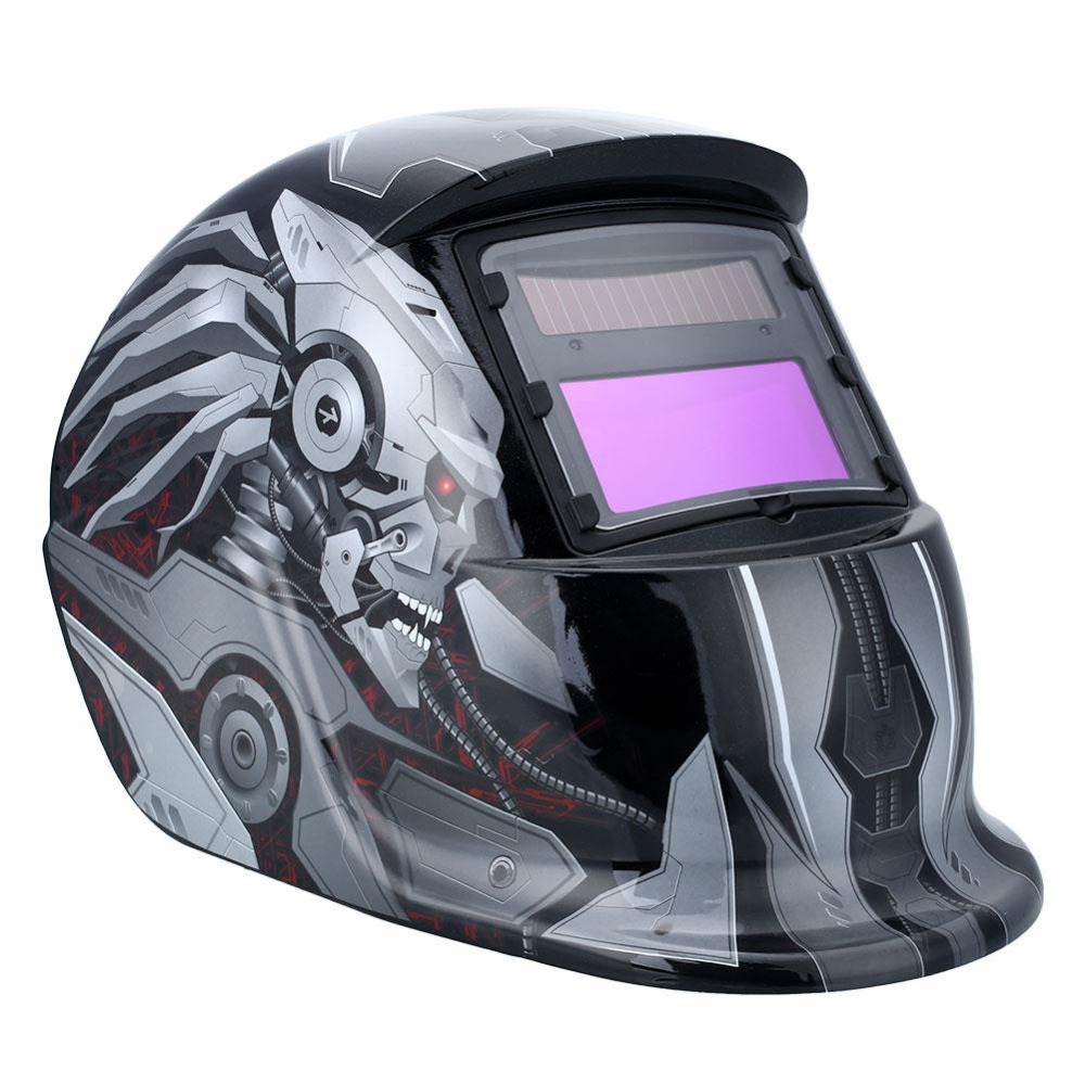 Solar Auto Darkening Welding Helmet Auto Welding Solar Mask Welder Mask Protection Grinding Lens Tig Welder Mask (Dark Gray) Solar Auto Darkening Welding Helmet Auto Welding Solar Mask Welder Mask Protection Grinding Lens Tig Welder Mask (Dark Gray)